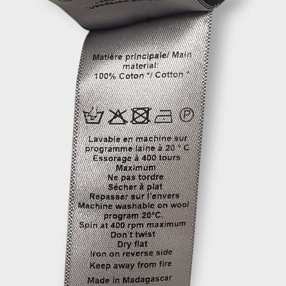 Zadig & Voltaire Moria Co Dentelle Pointelle Knit Crew Sweater Black Sz Small - Picture 8 of 12